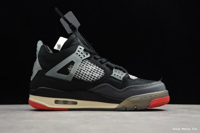 4 x Retro Off Air CV9388-001 Jordan Bred White 0808